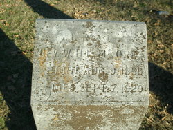 Rev William Henry Lee Moore 
