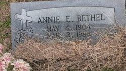Annie Elizabeth <I>Curry</I> Bethel 