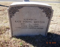Catherine Price “Kate” <I>Young</I> Muston 