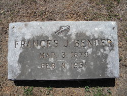 Frances <I>Juraschek</I> Bender 