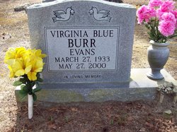 Virginia <I>Blue</I> Burr 