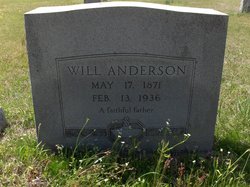 Arthur William “Will” Anderson 