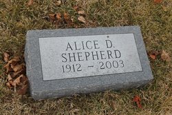Alice D. <I>Quillen</I> Shepherd 