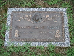 Josephine <I>Zalewski</I> Abrams 