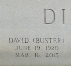 David “Buster” Dixon 