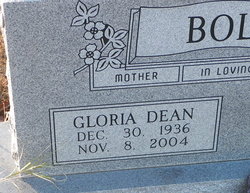 Gloria Dean <I>Pickett</I> Bolden 