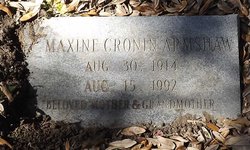 Maxine Rose <I>Cronin</I> Armshaw 