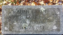 Adah Bell <I>Grant</I> Colt 