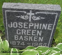 Josephine <I>Rommelfanger</I> Green   Basken 