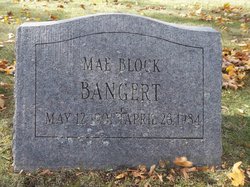 Mae <I>Block</I> Bangert 