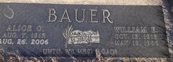 Alice Odina <I>Lien</I> Bauer 