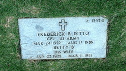 Betty B. <I>Enright</I> Ditto 