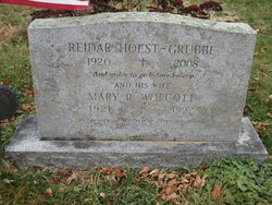Mary R <I>Wolcott</I> Holst-Grubbe 