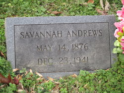 Savannah <I>Black</I> Andrews 