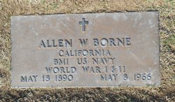 Allen W Borne 