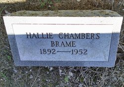 Hallie <I>Chambers</I> Brame 