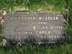 Alexander W Adler 