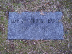Marian Estaline <I>Scruggs</I> Baker 