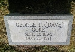 George Pascal “Dave” Gore Sr.