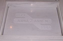 Anna <I>Zarley</I> Annen 