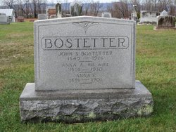 Anna A. <I>Johnston</I> Bostetter 