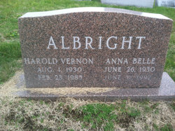 Anna Belle <I>Livingston</I> Albright 