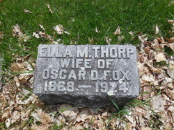 Ella M. <I>Thorp</I> Fox 