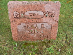 Viola E. <I>LaVigne</I> Zeiss 