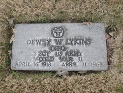 Dewey Walter Lykins 