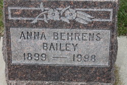 Anna Behrens <I>Claussen</I> Bailey 