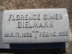 Florence Elaine <I>Simon</I> Dielmann 