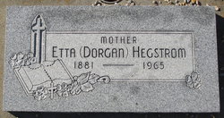 Henrietta May “Etta” <I>Ethredge</I> Dorgan Hegstrom 