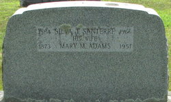 Mary Maria <I>Adams</I> Santerre 