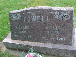 Violet Elene <I>Taylor</I> Powell 
