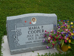Maria P <I>Padelio</I> Cooper 