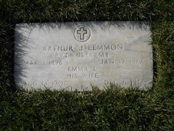 Pvt Arthur J. Lemmon 