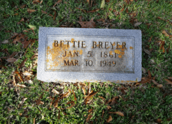 Bettie <I>Ahrens</I> Breyer 