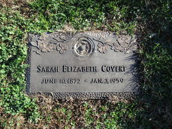 Sarah Elizabeth “Lizzie” <I>Kinnison</I> Covert 