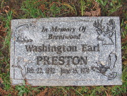 Washington Earl Preston 