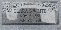 Clara Belle <I>Davis</I> White 