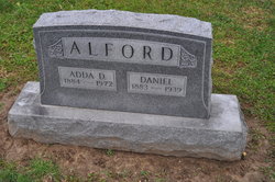 Adaline S “Adda” <I>Douglas</I> Alford 