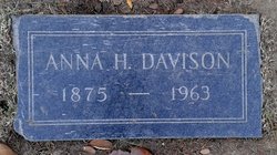 Anna <I>Hilton</I> Davison 