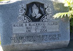 Maudie Bell <I>Allred</I> Blackwood 
