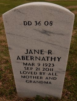 Jane R Abernathy 