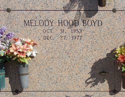 Melody <I>Hood</I> Boyd 