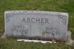 Adah Almira <I>Wright</I> Archer 