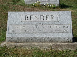 Catherine Mae <I>Burkhart</I> Bender 