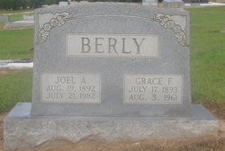 Grace Alberta <I>Fant</I> Berly 