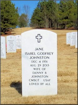 Jane Isabel <I>Godfrey</I> Johnston 