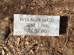 Ruth <I>Allen</I> Oakley 